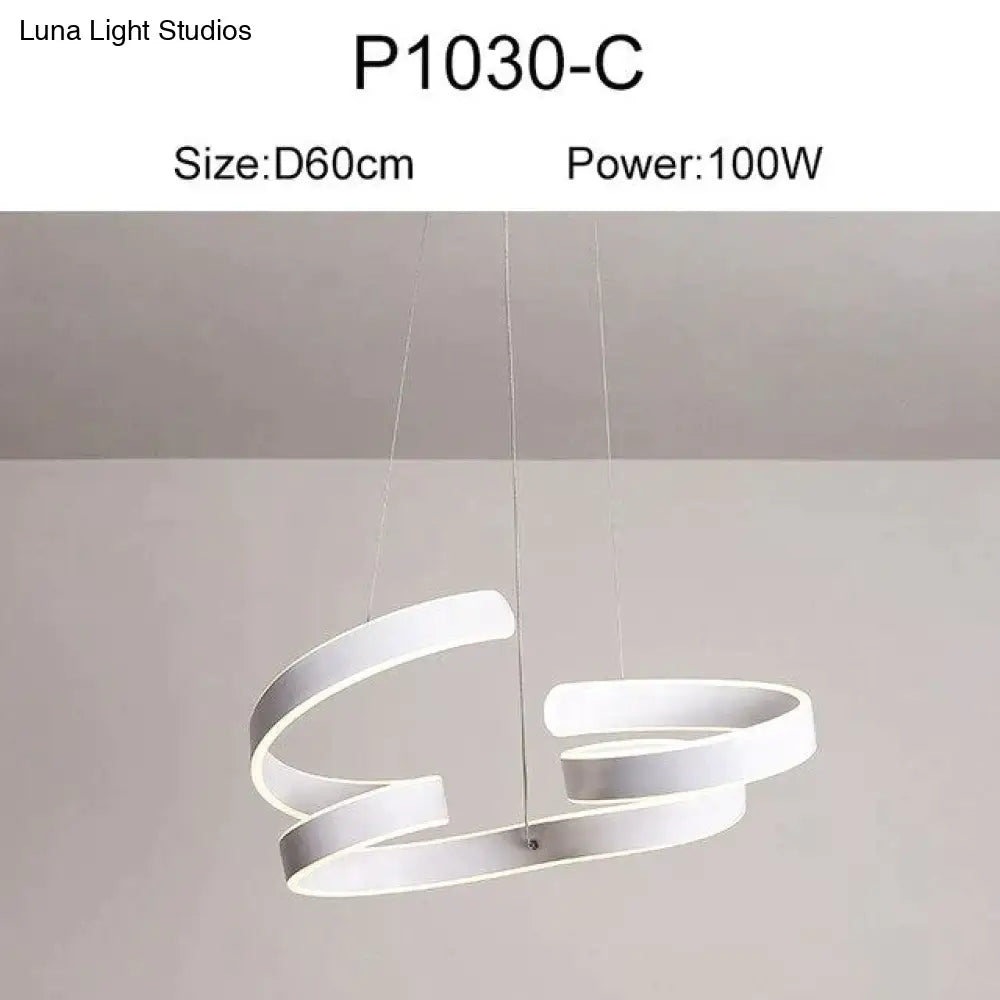 Modern Led Pendant Lights Art Decor Lighting Dining Room Parlor Hotel Lustre Vintage Chandelier