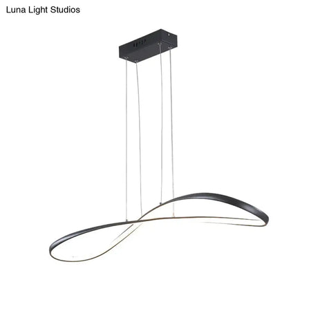 Modern Led Pendant Lights For Dining Room Kitchen Room Home Deco Pendant Lamp Matte Black/White Finished Pendant