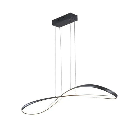Modern Led Pendant Lights For Dining Room Kitchen Room Home Deco Pendant Lamp Matte Black/White Finished Matte Black