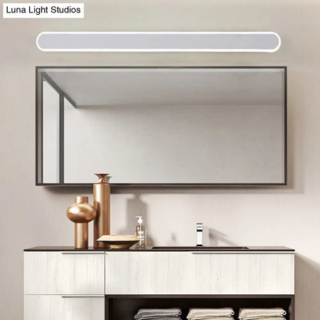 Modern Led Vanity Lamp For White Bathroom Mirror - Available In White/Warm Light 3 Sizes
