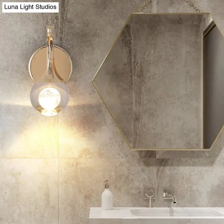 Modern Luxurious Crystal Led Wall Lamp Sconce for Bedroom Wall Lamp