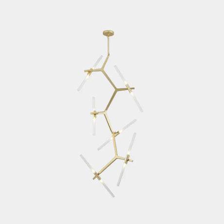 Post-Modern Metal Pendant Ceiling Light Fixture - Branches Design 12 / Gold