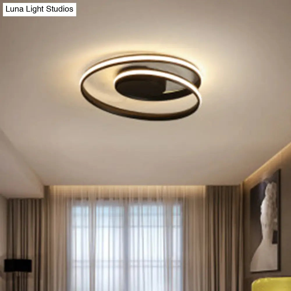 Modern Metal Led Circle Flush Mount Ceiling Light For Bedroom

Or

Sleek Bedroom - Design