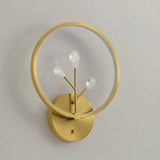 Modern Minimalist Bedroom Headlights With All-Copper Wall Lamps Copper