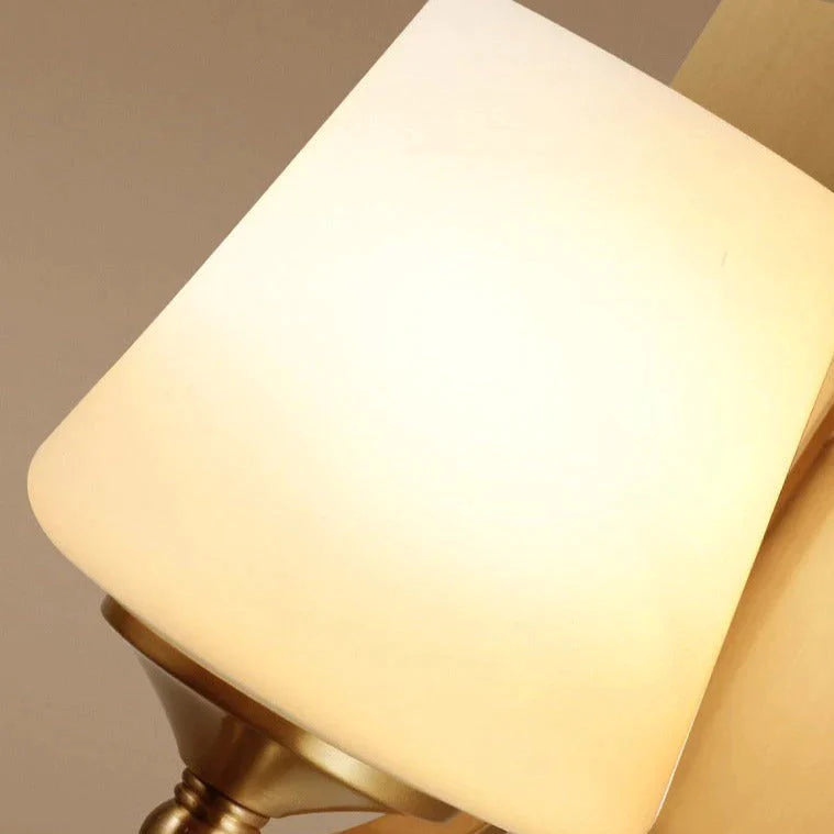 Moderne minimalistische kreative Wohnzimmerlampe Schlafzimmer Scheinwerfer Gang Kupfer Wandleuchte