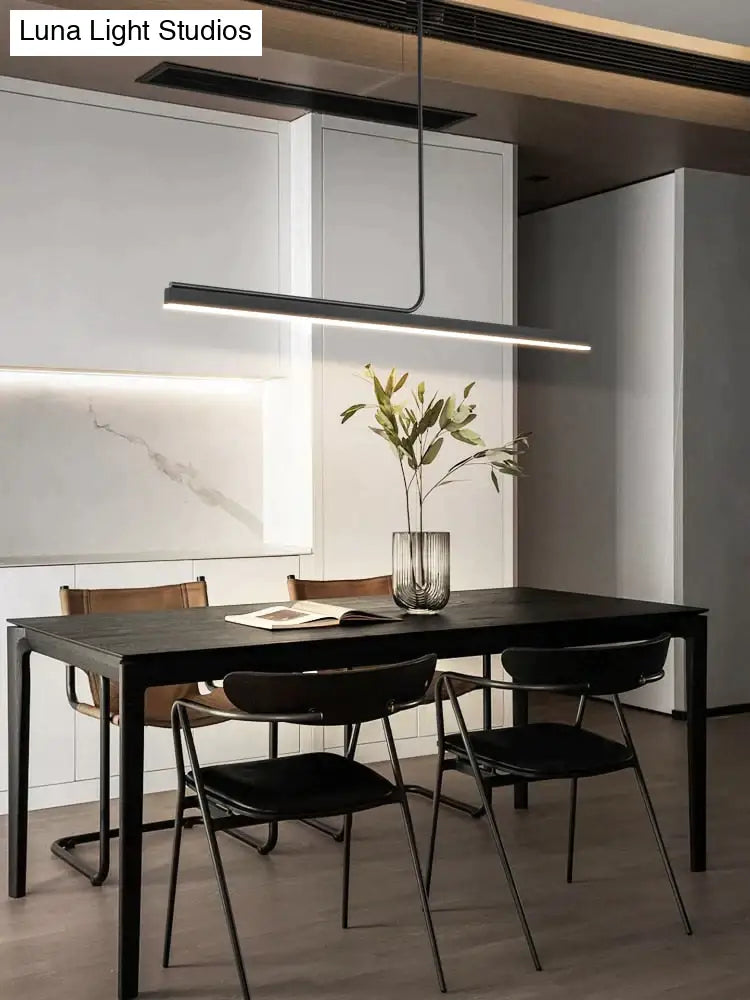 Modern Minimalist Long Bar creative Pendant Light for Dining room Kitchen pendant Light