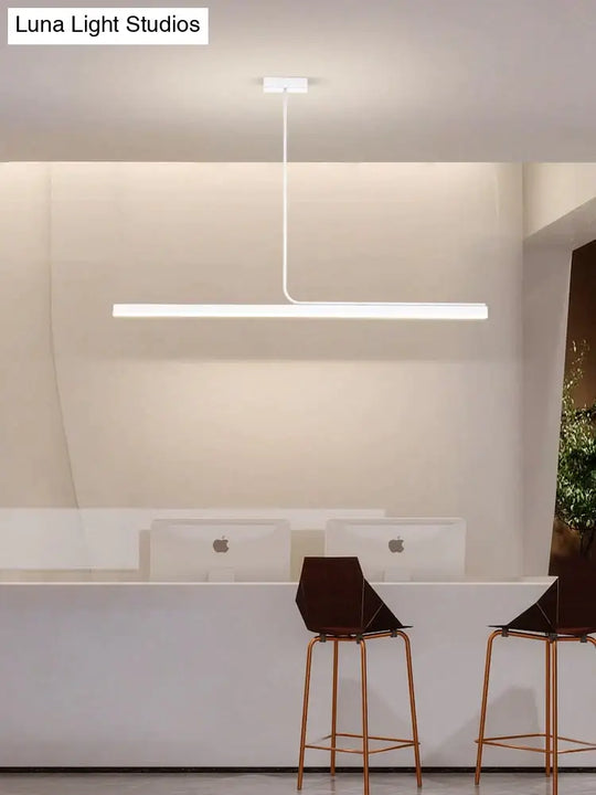 Modern Minimalist Long Bar creative Pendant Light for Dining room Kitchen pendant Light