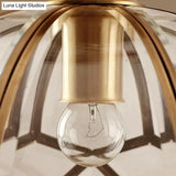 Modern Minimalist New Corridor Full Copper Ceiling