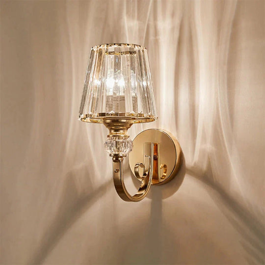 Moderne minimalistische Wandlampe mit Glasschirm für Nachttischbeleuchtung, Wohnzimmerbeleuchtung