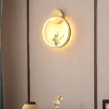 Modern New Simple Living Room Copper Wall Lamp Lamps