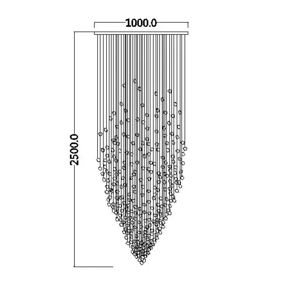 Modern Nordic Crystal Chandelier for Hotel Lobby Luxury Creative Design Ceiling Light with High-End Atmosphere