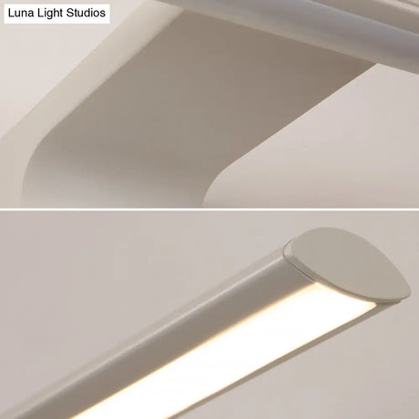 Modern Nordic Led Vanity Lamp For Bathroom - Wall Mounted Mirror Front
