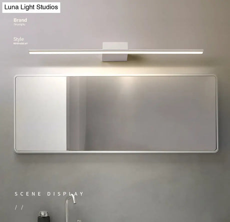 Modern Nordic Led Vanity Lamp For Bathroom - Wall Mounted Mirror Front