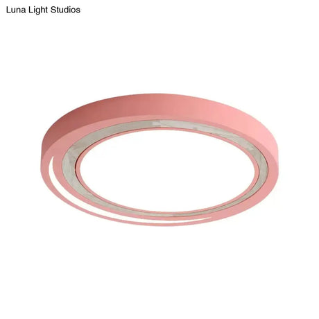 Modern Nordic Solar Eclipse Led Ceiling Light For Study Room