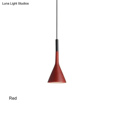 Modern Pendant Lights Kitchen Fixtures For Dining Room Restaurant Bars Home Bedroom White Black Red
