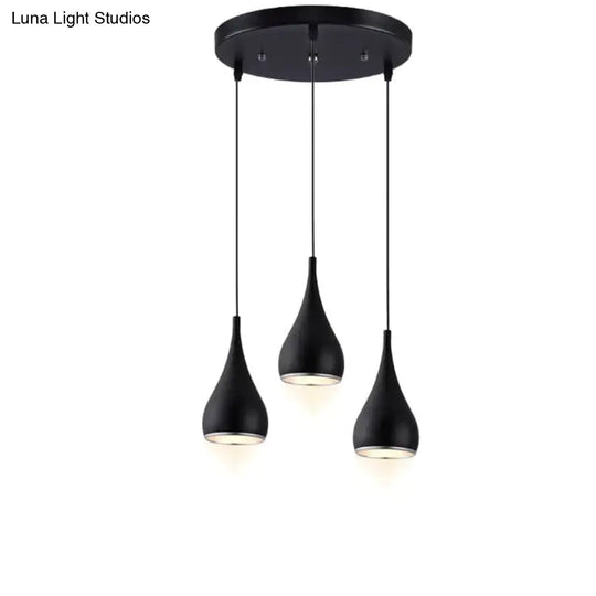 Modern Restaurant Pendant Lights Minimalist Led Hand Lamp Dining Room Lamps Indoor Decoration Home