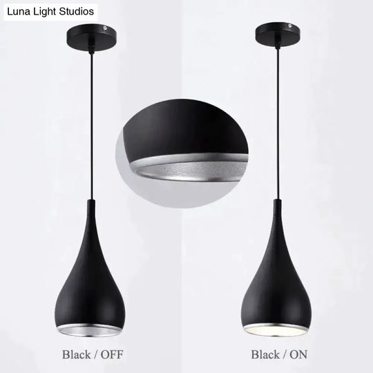 Modern Restaurant Pendant Lights Minimalist Led Hand Lamp Dining Room Lamps Indoor Decoration Home