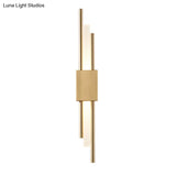 Modern Rod Wall Light With Led Acrylic Sconce For Stairways.