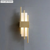 Modern Rod Wall Light With Led Acrylic Sconce For Stairways.
