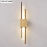 Modern Rod Wall Light With Led Acrylic Sconce For Stairways.