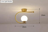 Modern Simple Corridor Lamp Circular Ceiling