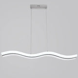Modern Style Led Island Pendant Light With Acrylic Shade White /