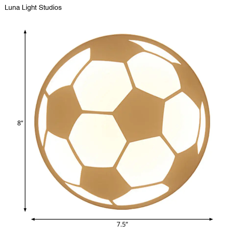 Modern White Acrylic Led Wall Lamp For Stairs - Flat Cartoon Shape Stylish Design