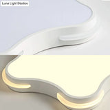 Modern White Star Led Ceiling Lamp For Boys’ Bedroom