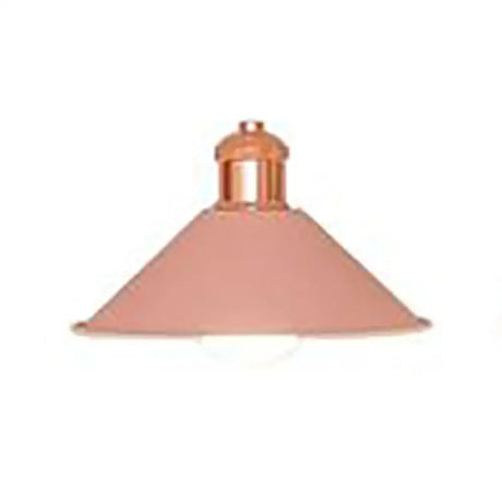Modernist Style Conical Suspended Lamp - Metallic Hanging Light Fixture 1 Black/White Living Room