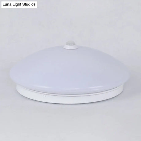 Motion - Sensing Cap Shape Led Flush Ceiling Light For Hallway