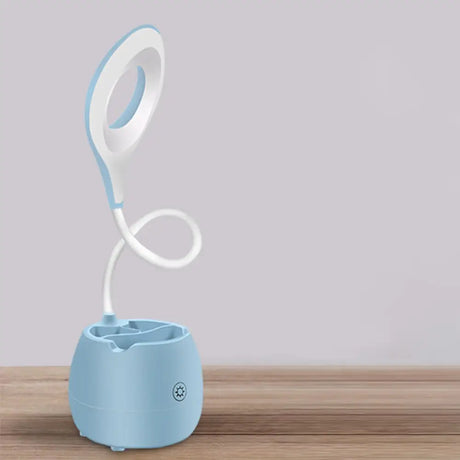 Multicolor Led Desk Lamp With Usb Charging Touch Sensor & Flexible Arm - Ideal For Students And
