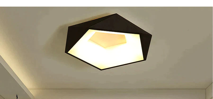 Mylee - Led Light Ceiling Modern For Living Room Bedroom Study Dimmable + Rc Lamp Fixtures Lighting