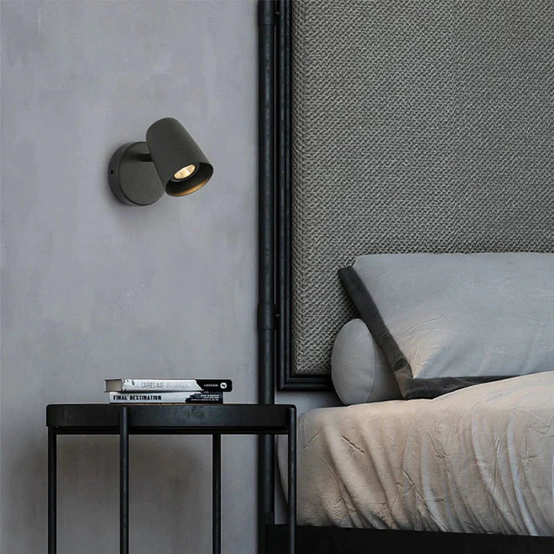 Industrielle LED-Wandleuchte Nell