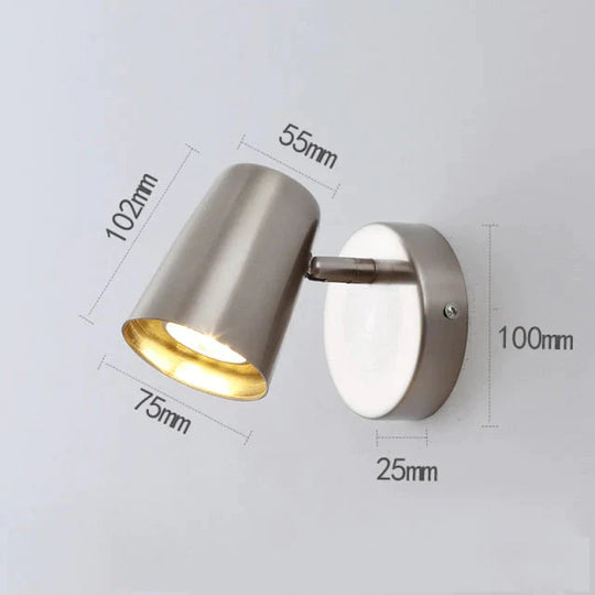 Industrielle LED-Wandleuchte Nell