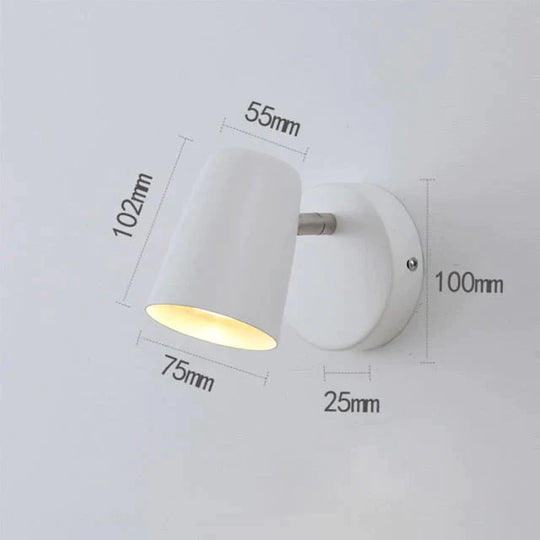 Industrielle LED-Wandleuchte Nell