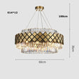 Neva 2 - Designer Alloy and Crystal LED Chandelier For Dinning Room Living room Dia60cm Chandelier