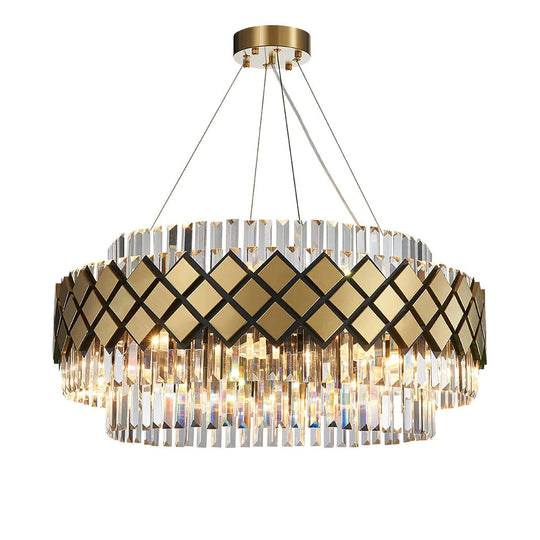 Neva – Designer-Kristall-LED-Kronleuchter für Esszimmer und Wohnzimmer