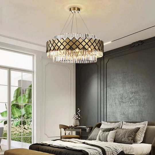 Neva – Designer-Kristall-LED-Kronleuchter für Esszimmer und Wohnzimmer