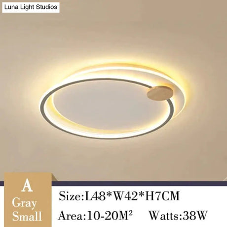 New Arrival Led Ceiling Lamp Post-Modern Light For Minimalist Nordic Creative Art Book Room