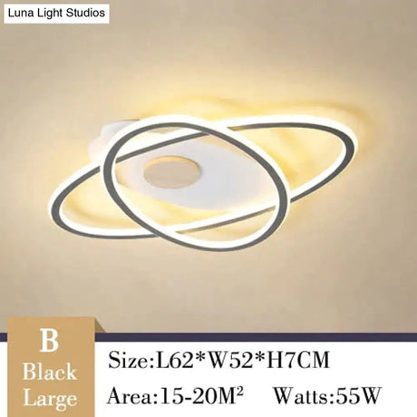 New Arrival Led Ceiling Lamp Post-Modern Light For Minimalist Nordic Creative Art Book Room