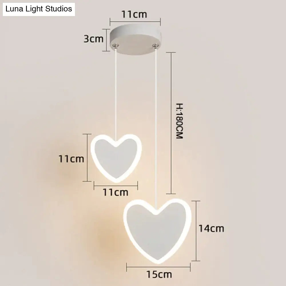 New Arrival Pendant Lights Modern Led Lamp For Bedside Dining Room Bar White Or Black Color Fixtures