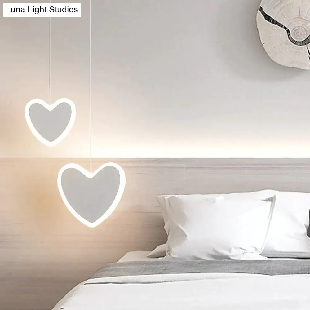 New Arrival Pendant Lights Modern Led Lamp For Bedside Dining Room Bar White Or Black Color Fixtures