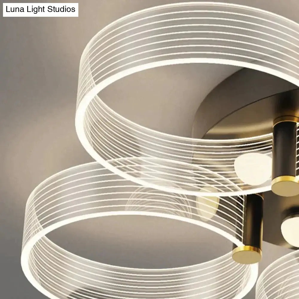 New Modern Simple Bedroom Lamp Ceiling
