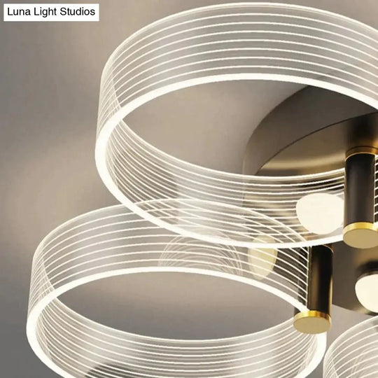 New Modern Simple Bedroom Lamp Ceiling