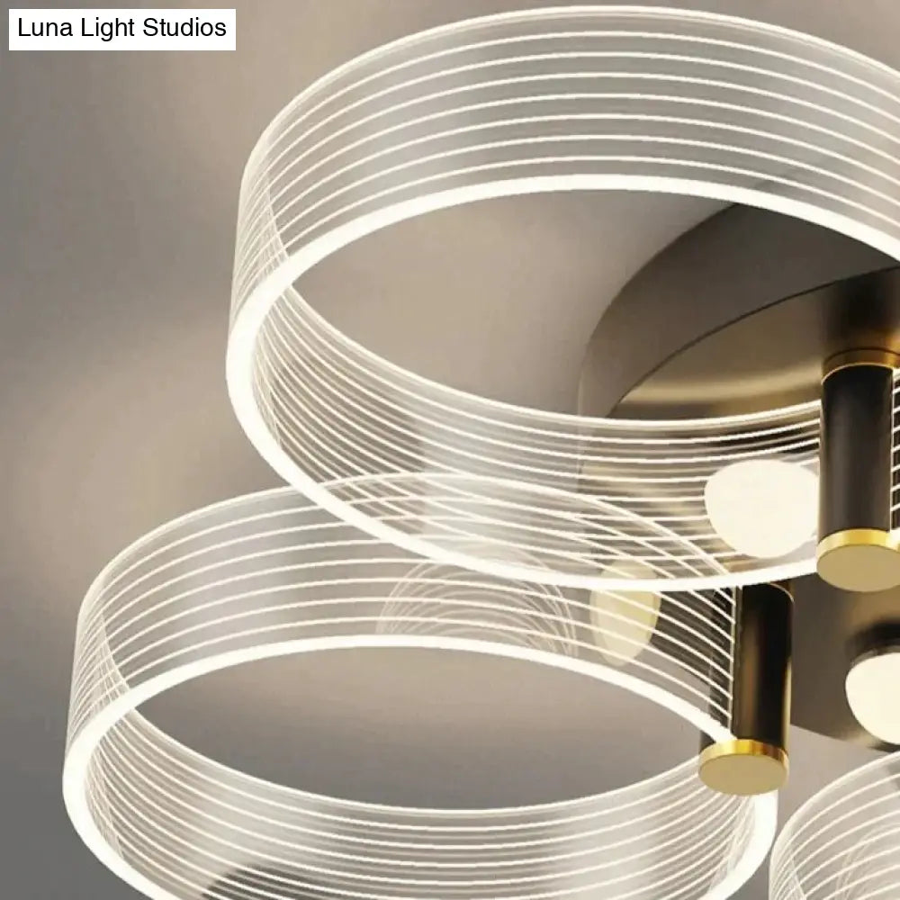 New Modern Simple Bedroom Lamp Ceiling