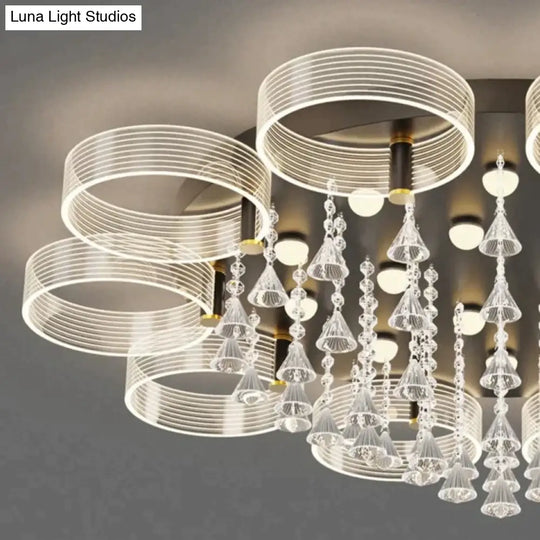 New Modern Simple Bedroom Lamp Ceiling
