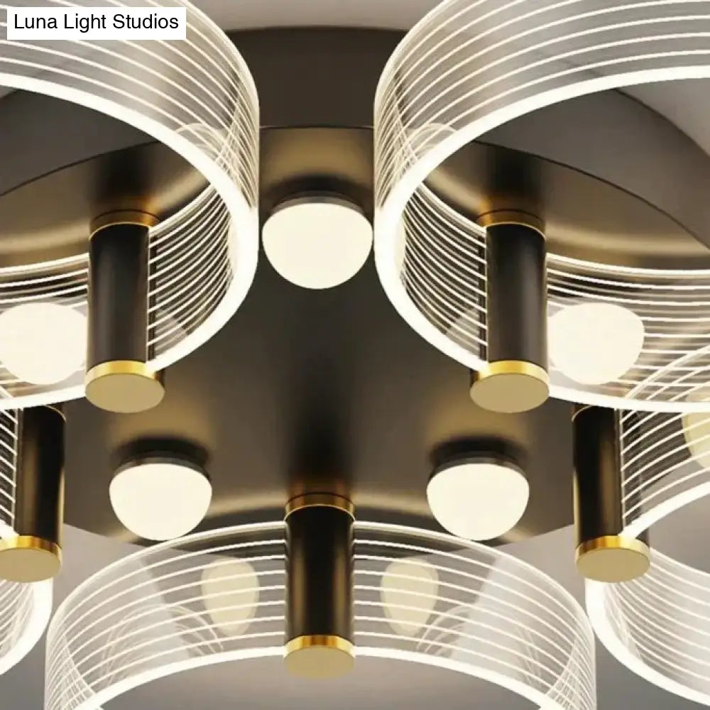 New Modern Simple Bedroom Lamp Ceiling