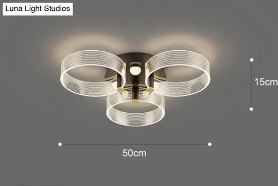New Modern Simple Bedroom Lamp Ceiling