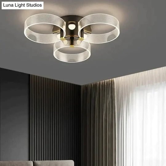 New Modern Simple Bedroom Lamp Ceiling