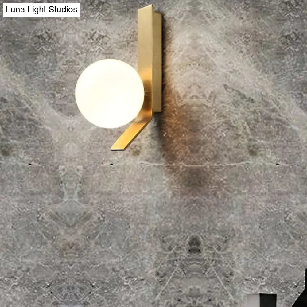 New Nordic Luxury Ball Copper Wall Lamp Lamps